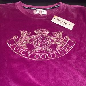 Super cute pink juicy couture velour set